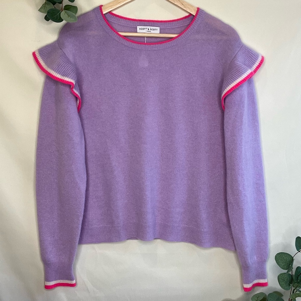 Lavender Cashmere Sweater